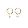 The popcorn earrings
