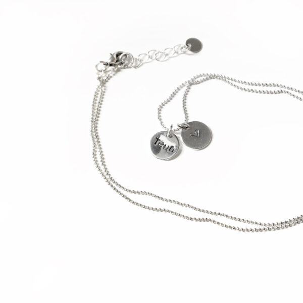 The stamped necklace