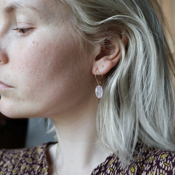 The rose earrings - Afbeelding 2