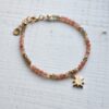 Edelsteen armband met ster