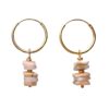 The zava earrings