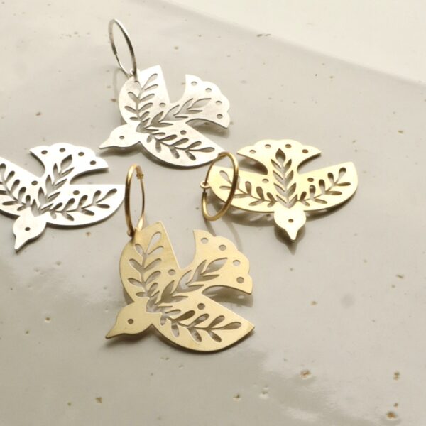 The dove earrings - Afbeelding 3