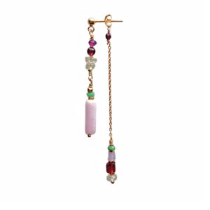 The magnolia earring