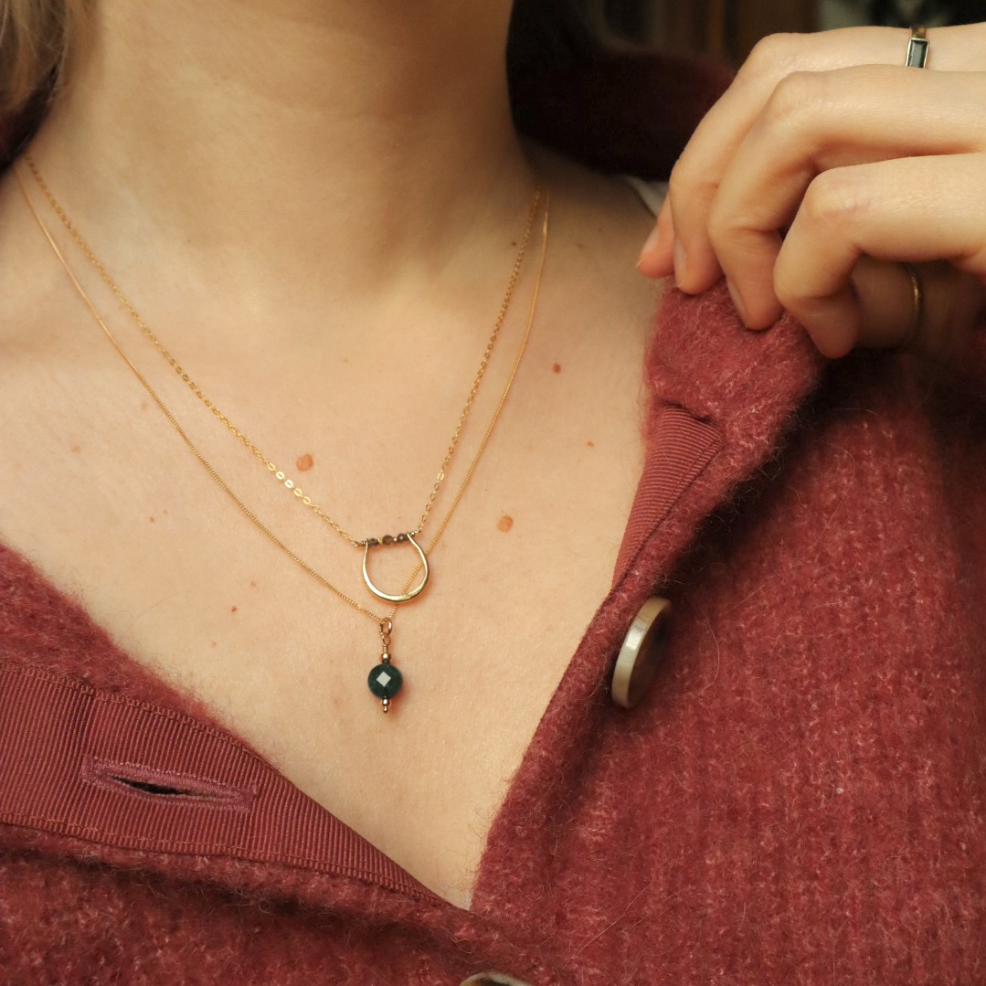 Edelsteen ketting "Deia” - Afbeelding 2