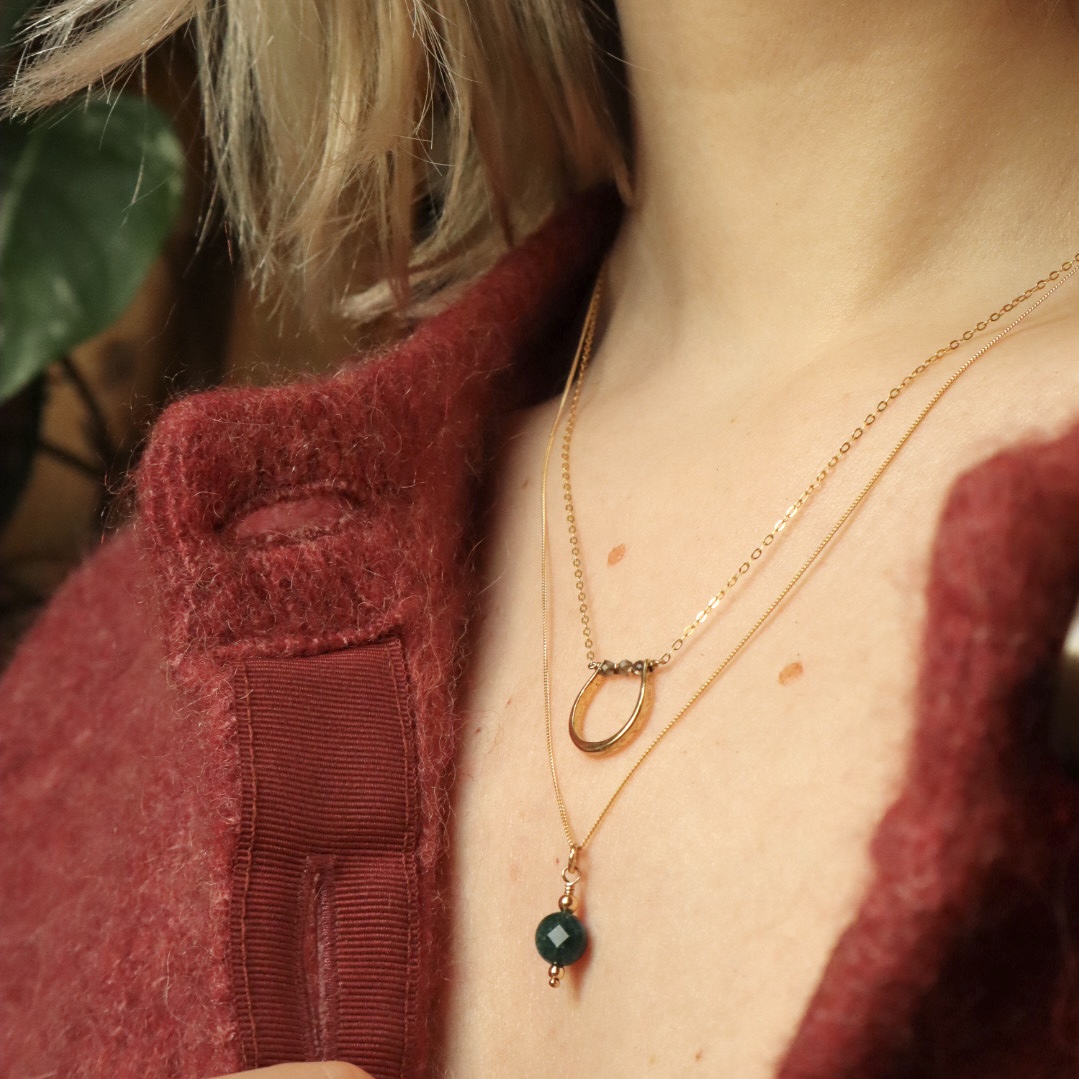 Edelsteen ketting "Madee” - Afbeelding 2