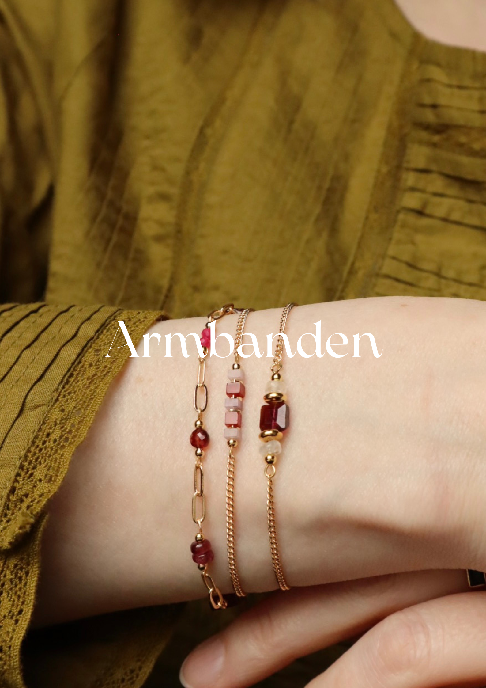 Armbanden edelsteen