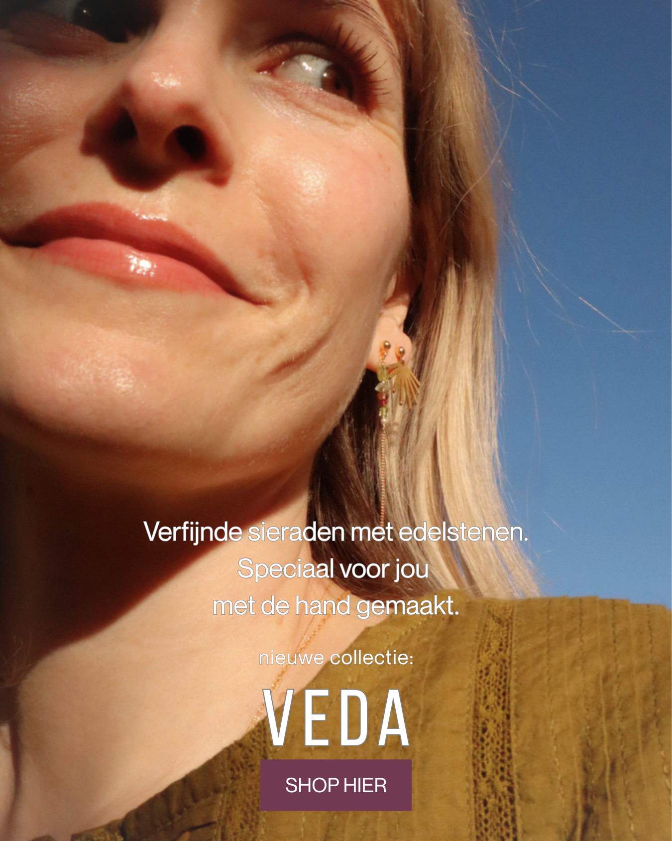 Verfijnde sieraden met edelstenen. speciaal gemaakt voor jou.